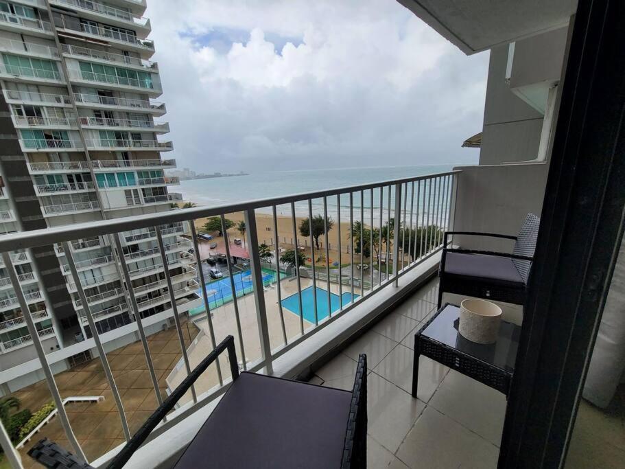 Coral Beach Studio W/ Ocean View San Juan Bagian luar foto