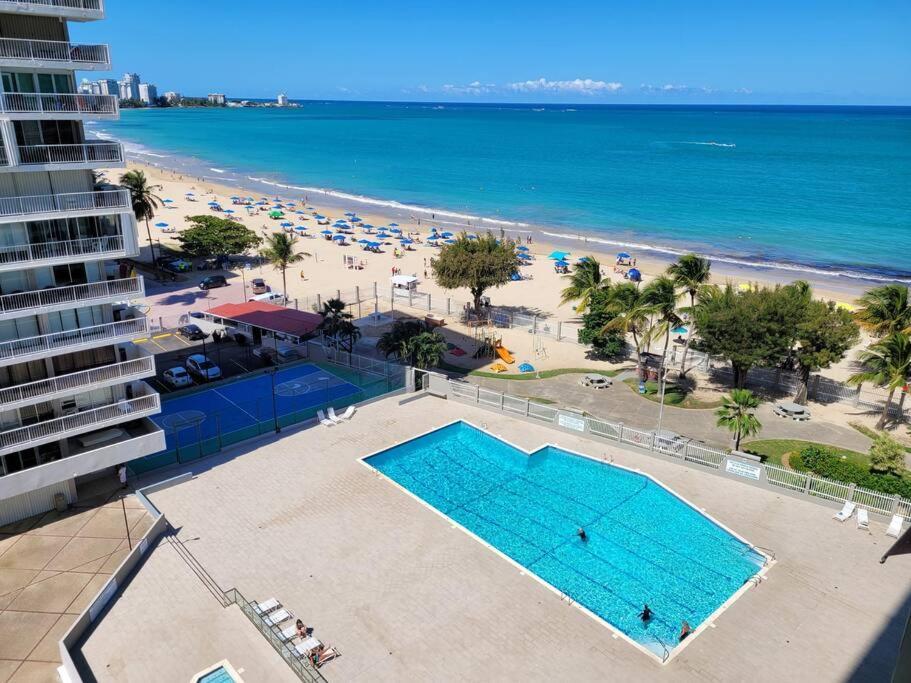 Coral Beach Studio W/ Ocean View San Juan Bagian luar foto